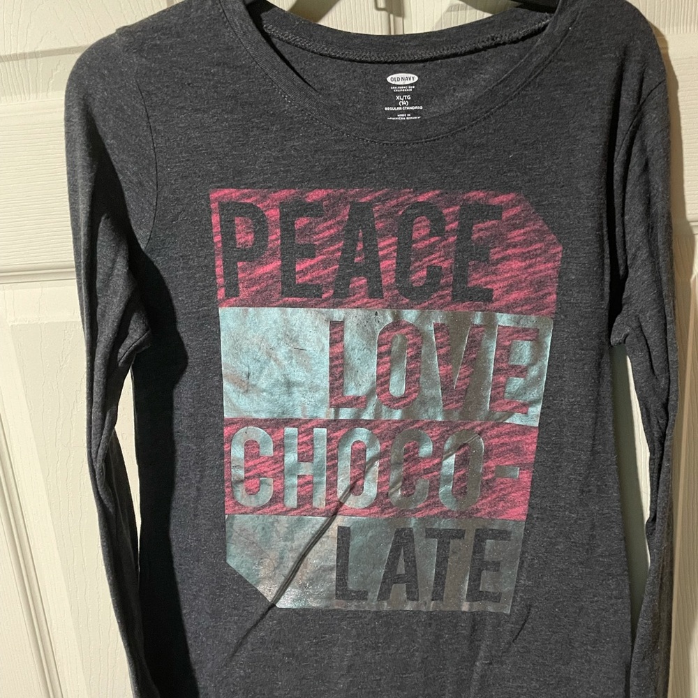 Old Navy girls long sleeve tee